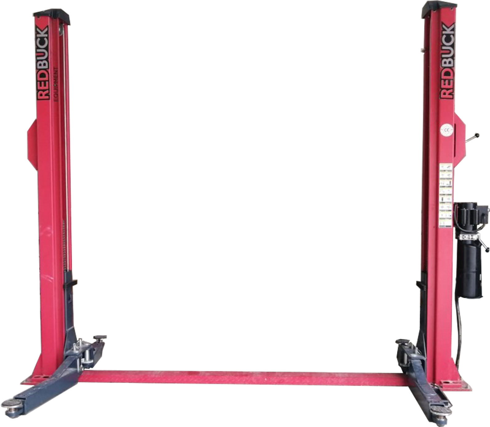 ELEVADOR DE 2 POSTES ALTURA LIBRE CAP. 10,000 LBS - Imagen 2